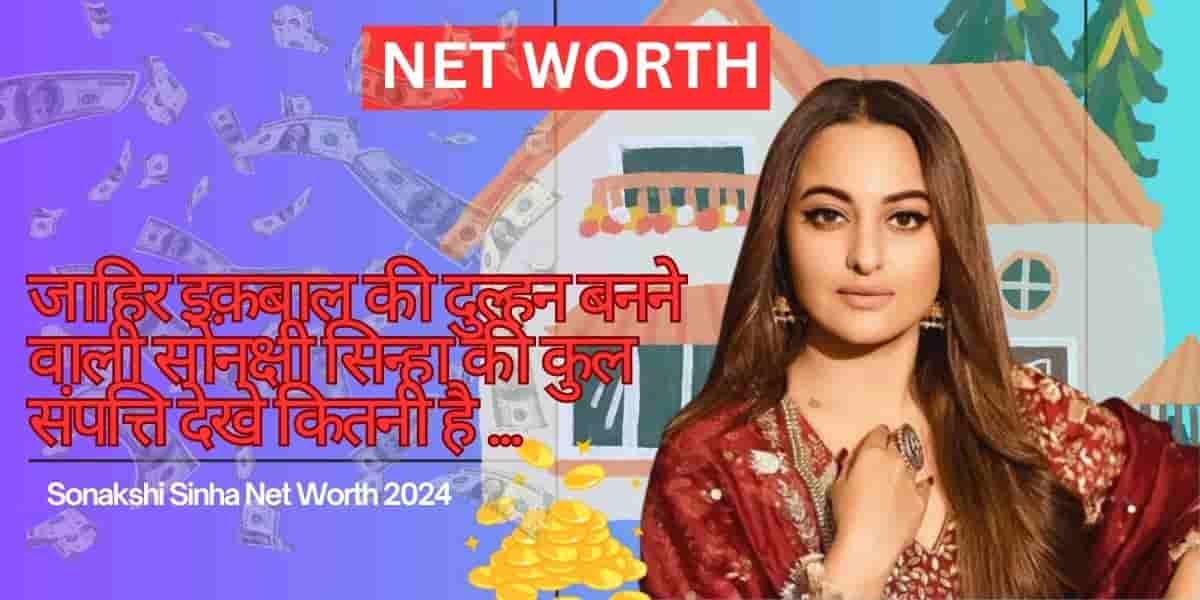 sonakshi sinha net worth 2024