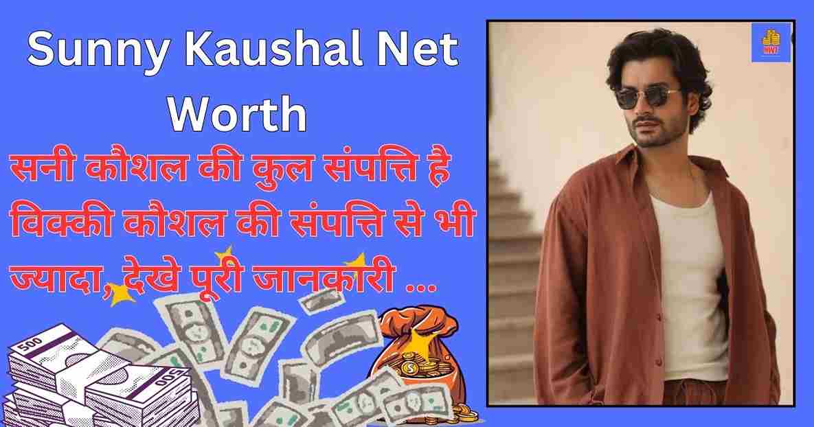 Sunny Kaushal Net Worth