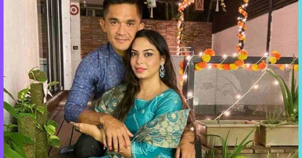 sunil chhetri wife