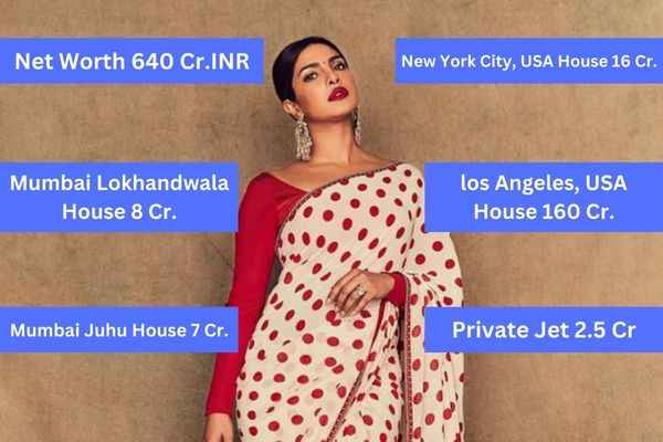 Priyanka Chopra Net Worth In Rupees