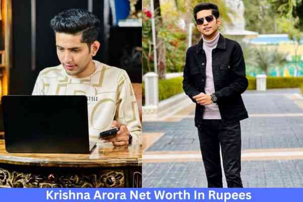 Krishna Arora Net Worth In Rupees